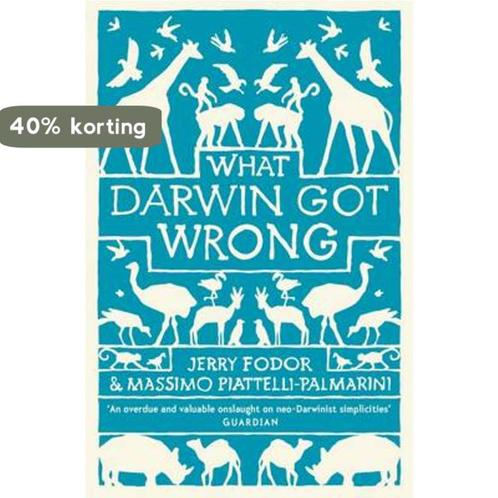 What Darwin Got Wrong 9781846682216 Jerry Fodor, Boeken, Taal | Engels, Gelezen, Verzenden