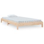 Stapelbed 90x200 Grenen - Retourdeal - 40% Korting!, Huis en Inrichting, Slaapkamer | Stapelbedden en Hoogslapers, 90 cm, Eenpersoons