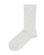 HEMA Damessokken rib lichtgrijs 2+1 gratis, Kleding | Dames, Sokken en Kousen, Verzenden, Nieuw