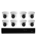 8x Professionele 4K Ultra HD IP Dome Bewakingscamera Set –, Audio, Tv en Foto, Videobewaking, Ophalen of Verzenden, Nieuw