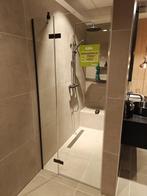 Nisdeur 90cm douchedeur gunmetal / Hard Graphite - 0023, Doe-het-zelf en Verbouw, Sanitair, Ophalen, Nieuw, Glas, Douche