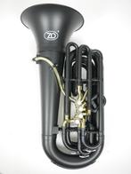 NIEUW Lichtgewicht Bb Tuba van ZO Brass 4 ventielen rood/zw., Muziek en Instrumenten, Blaasinstrumenten | Tuba's, Nieuw, Met koffer of draagtas