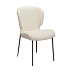 *WOONWINKEL* Dan-Form Glory Luxe Eetkamerstoel Almond Shimme, Huis en Inrichting, Stoelen, Verzenden, Nieuw