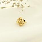 Gouden oorstekers als knoop (subtiele oorstekers), Sieraden, Tassen en Uiterlijk, Oorbellen, Ophalen of Verzenden, Gebruikt, Overige kleuren