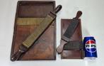Medisch instrument - 2 x antieke pillenplanken uit de