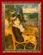 European school (XX), After Renoir - Femme aubord de la mer, Antiek en Kunst