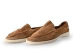 Manfield Instappers in maat 43 Bruin | 10% extra korting, Kleding | Heren, Schoenen, Manfield, Bruin, Verzenden, Overige typen