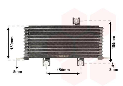 OLIEKOELER VOOR NISSAN X-TRAIL 2007-2014 21606JG000, Auto diversen, Auto-accessoires, Nieuw, Ophalen of Verzenden
