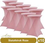Statafelrok roze 80 cm per 10 (Diverse artikelen, Merken), Ophalen of Verzenden, Nieuw