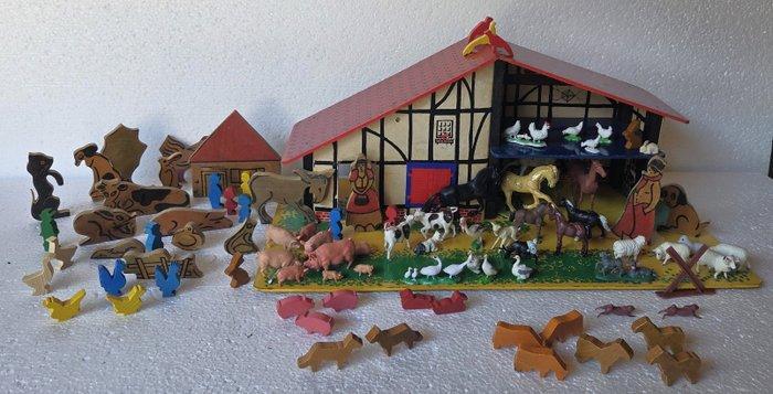 SIO - Speelgoedhuis Speelgoed boerderij van SIO volledig, Antiek en Kunst, Antiek | Speelgoed