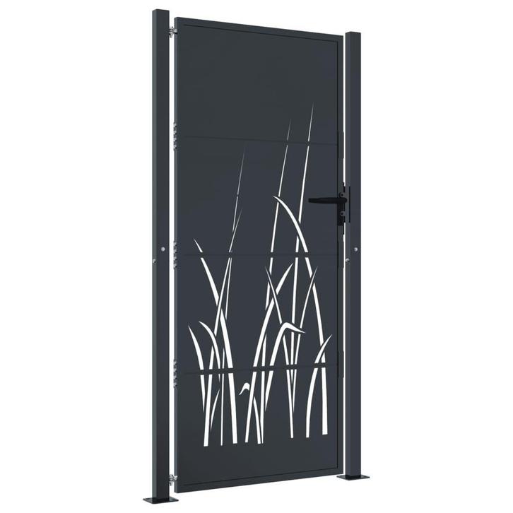 Poort 105x180cm Gras | Retourdeal | 55% Korting (tuinpoort), Tuin en Terras, Tuinhekken en Hekwerk, Met poort, Nieuw, IJzer, Tuinhek