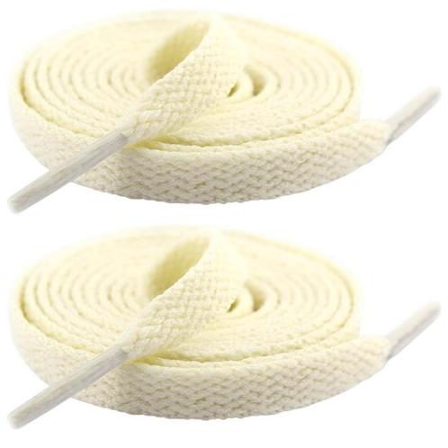 Fako Fashion® - Schoenveters - Plat - 8mm - 120cm - 1 Paar -, Kleding | Heren, Schoenen, Verzenden