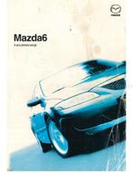 2004 MAZDA 6 INSTRUCTIEBOEKJE NEDERLANDS