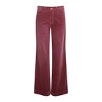 MAC • fluwelen Wide broek rood • 36, Kleding | Dames, Broeken en Pantalons, Verzenden, MAC, Nieuw, Maat 36 (S)