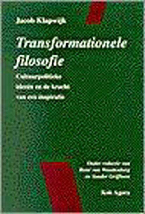 Transformationele filosofie 9789039106648 Jacob Klapwijk, Boeken, Filosofie, Gelezen, Verzenden