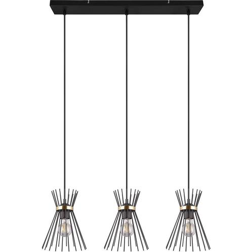 LED Hanglamp - Trion Drado - E27 Fitting - 3-lichts -, Huis en Inrichting, Lampen | Hanglampen, Nieuw, Metaal, Ophalen of Verzenden