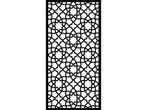 Veiling - 2x Alhambra Tuinscherm Zwart 180x90cm, Tuin en Terras, Tuinschermen, Nieuw