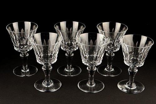 Baccarat - Wijnglas (6) - Piccadilly - Kristal, Antiek en Kunst, Antiek | Meubels | Tafels