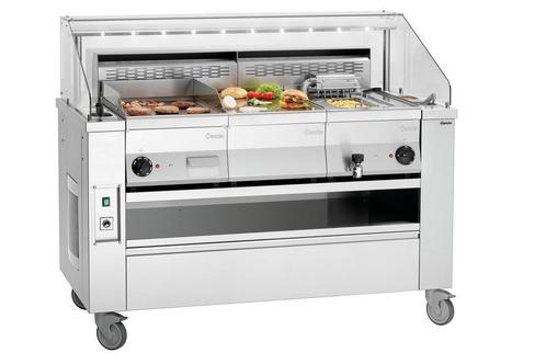 Bartscher Mobiel Kookstation | Flexibel frontcooking met ind, Zakelijke goederen, Horeca | Keukenapparatuur, Nieuw in verpakking