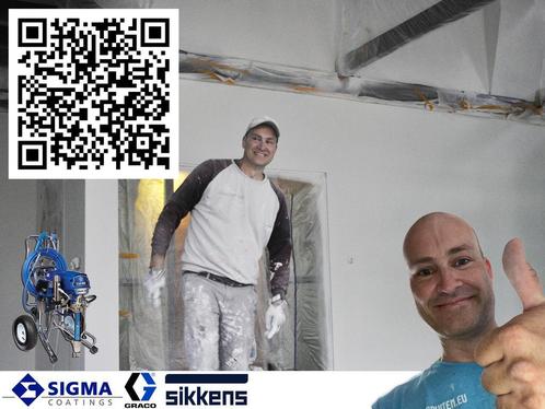 Online offerte Latex spuiten +korting |bel/app 06-40639094, Doe-het-zelf en Verbouw, Schildersmaterialen, Nieuw