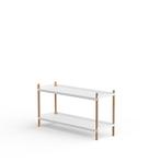 Nine - Lennart Ebert - Stellingkast - Barkast - Wit - Eik,, Antiek en Kunst