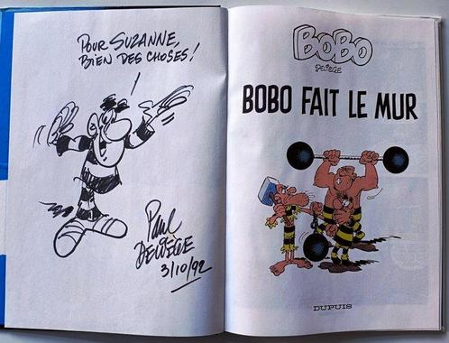 Bobo T14 - Bobo fait le mur + dédicace - C - 1 Album -, Boeken, Stripboeken