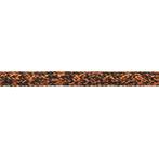 12mm Polyester Lijn met Mantel 2100kg Zwart-Oranje, Watersport en Boten, Ophalen of Verzenden, Nieuw