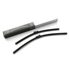 Audi A4 (B8) aerowisserbladen voorzijde (origineel), Auto-onderdelen, Ruiten en Toebehoren, BOVAG lid, Audi, Nieuw, 12 maanden garantie