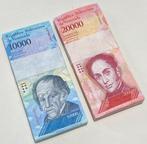 Venezuela. - 100 x 10 000 and 100 x 20 000 Bolívares - 2017