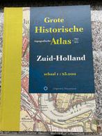 Grote historische topografische atlas Zuid-Holland, Nederland, Gelezen, Overige typen, Huib Stam