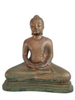 Groot zittend Boeddha, 7,7 kg. - Beeld - Thailand (Zonder