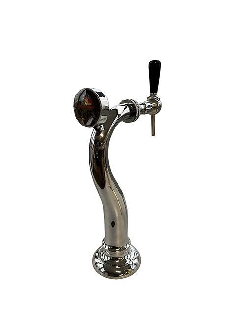 Showroommodel: Tapzuil Zwanehals Leffe 1 kraans chrome, Zakelijke goederen, Horeca | Overige, Ophalen of Verzenden