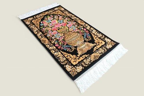 Zijde bloemen scène - Vloerkleed - 80 cm - 50 cm -, Huis en Inrichting, Stoffering | Tapijten en Kleden
