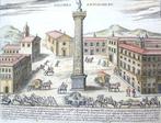 Italië - Rome,; Giacomo Lauro - Columna Antonini Pii -, Boeken, Atlassen en Landkaarten, Nieuw