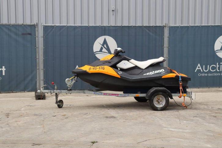 Veiling: Jetski Sea doo Spark Benzine 2014, Watersport en Boten, Jetski's en Waterscooters, Zo goed als nieuw, Benzine, Ophalen