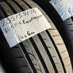 4 x Dunlop SP Sport Fastresponse 205-55-16 Zomerbanden 6mm, Auto-onderdelen, Banden en Velgen, Gebruikt, 16 inch, Band(en), Personenwagen