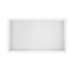 Wiesbaden Demis Inbouwnis - 30x60x10cm - Mat Wit, Ophalen of Verzenden, Nieuw, Rvs