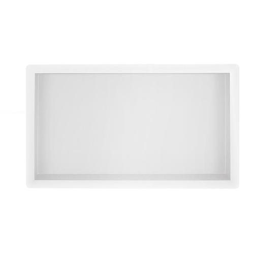 Wiesbaden Demis Inbouwnis - 30x60x10cm - Mat Wit, Doe-het-zelf en Verbouw, Sanitair, Nieuw, Rvs, Ophalen of Verzenden