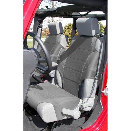 Rugged Ridge Neoprene Seat Vests Gray 07-20 JK/JL/JT -, Auto-onderdelen, Interieur en Bekleding, Ophalen of Verzenden
