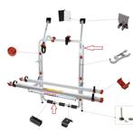 Fiamma Carry-Bike VW T4 Draagbeugel Onder, Auto diversen, Fietsendragers, Ophalen of Verzenden, Nieuw