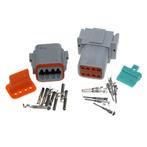 Deutsch-DT 8-pins connector, Complete set 8-pins (stekker +, Auto-onderdelen, Ophalen of Verzenden, Nieuw
