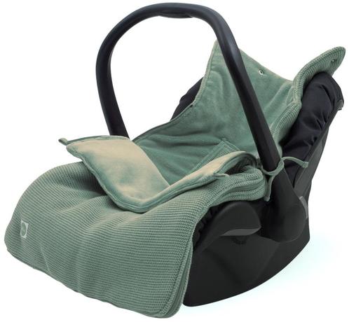 Jollein Basic Knit Forest Green 3/5 punts 0-9 Maanden, Kinderen en Baby's, Autostoeltjes, Nieuw, Verzenden