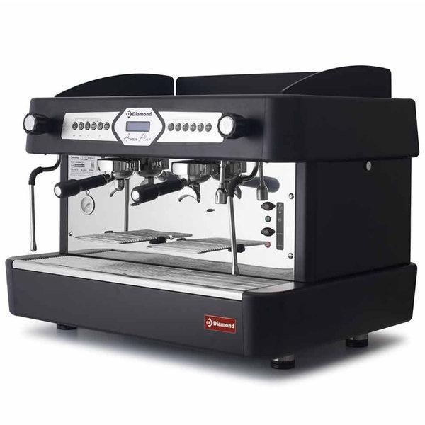 Koffiemachine | Zwart | 2 Groepen, Zakelijke goederen, Horeca | Keukenapparatuur, Verzenden