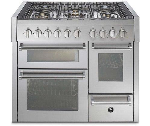 Steel GQ10SFF-4M gas fornuis met 6 branders, in meerdere, Witgoed en Apparatuur, Fornuizen, Nieuw, Ophalen of Verzenden