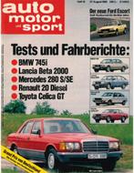 1980 AUTO MOTOR UND SPORT 18 DUITS, Nieuw, Author