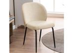 Outlet prijs: Eetkamerstoel Patricia - Stof Beige, Verzenden, Nieuw