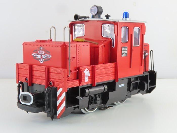 LGB G - 22330 - Diesellocomotief (1) - Schoema Feuerwehr, Hobby en Vrije tijd, Modeltreinen | Overige schalen