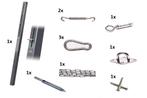 Platinum bevestigingsmaterialen schaduwdoek combinatiepakket, Verzenden, Nieuw