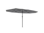 Outsunny XXL Dubbelzijdige Parasol - 436x260 cm - UV30+, Verzenden, Nieuw
