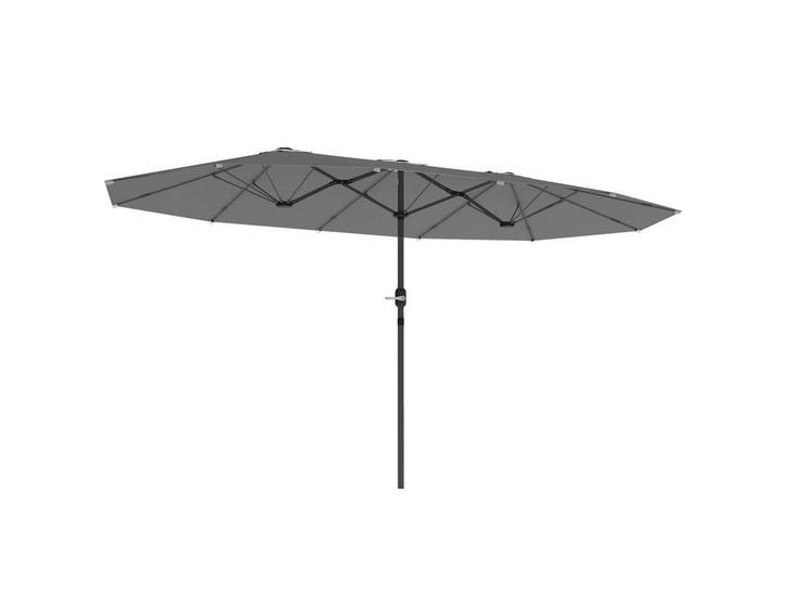 Outsunny XXL Dubbelzijdige Parasol - 436x260 cm - UV30+, Huis en Inrichting, Woonaccessoires | Overige, Nieuw, Verzenden